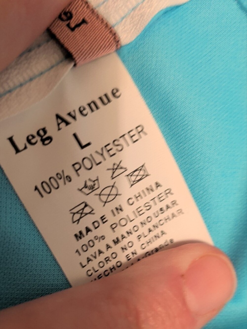New W/Out Tags Leg Avenue Alice In Wonderland Costume Size L - Picture 6 of 9